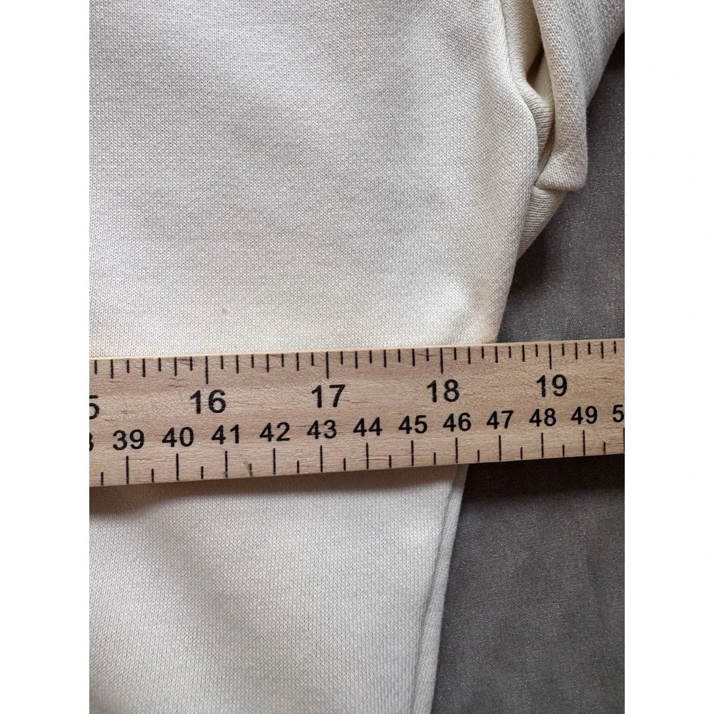Nike Sportswear Futura Crop Hoodie Youth Girls XL Pale Yellow Pullover
